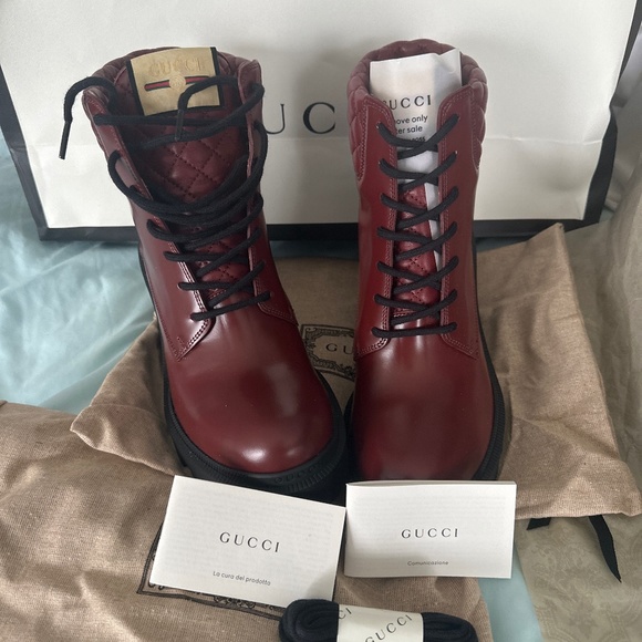 Gucci Shoes - GG ankle boots